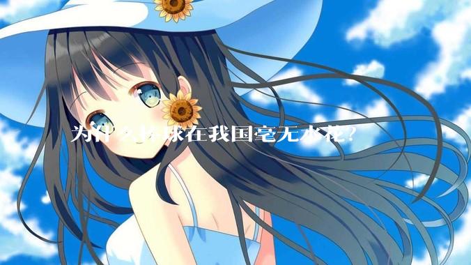 为什么棒球在我国毫无水花？