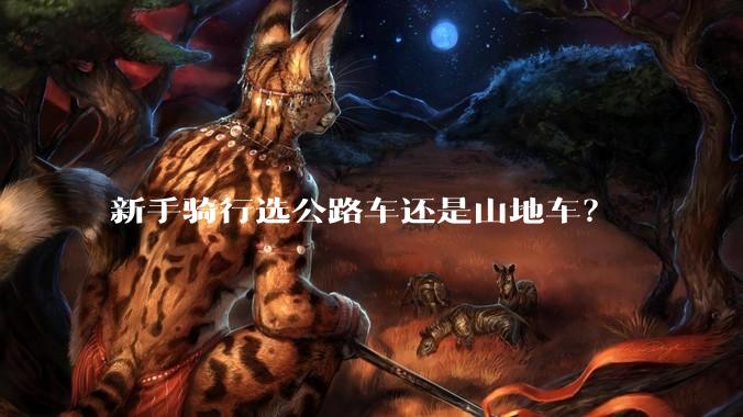 新手骑行选公路车还是山地车？