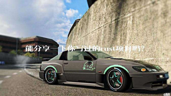 能分享一下你写过的rust项目吗？